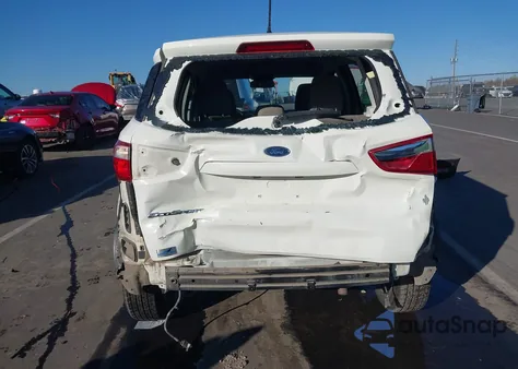 2021 Ford Ecosport S из США, поврежденный, VIN MAJ3S2FE9MC423286